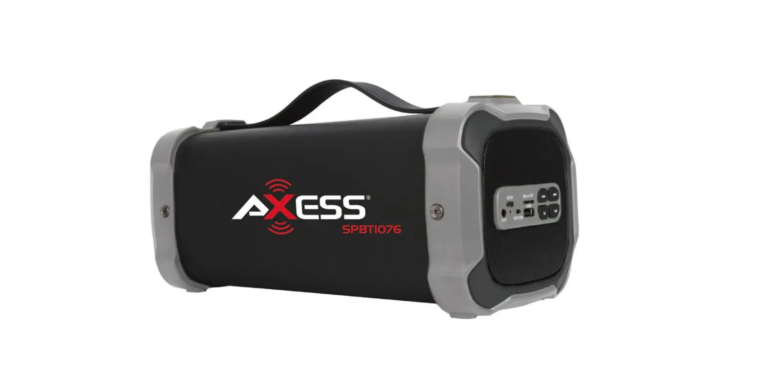 Axess Spbt1076 Bluetooth Media Speaker User Manual