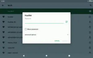 FIG 10 Connecting to Wifi