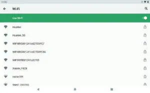 FIG 9 Turning on Wifi