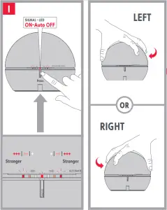 POSITION THE ANTENNA