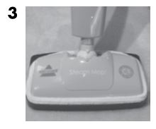 Bissell 21H6 Series Steam Mop Max - Fill the water tank