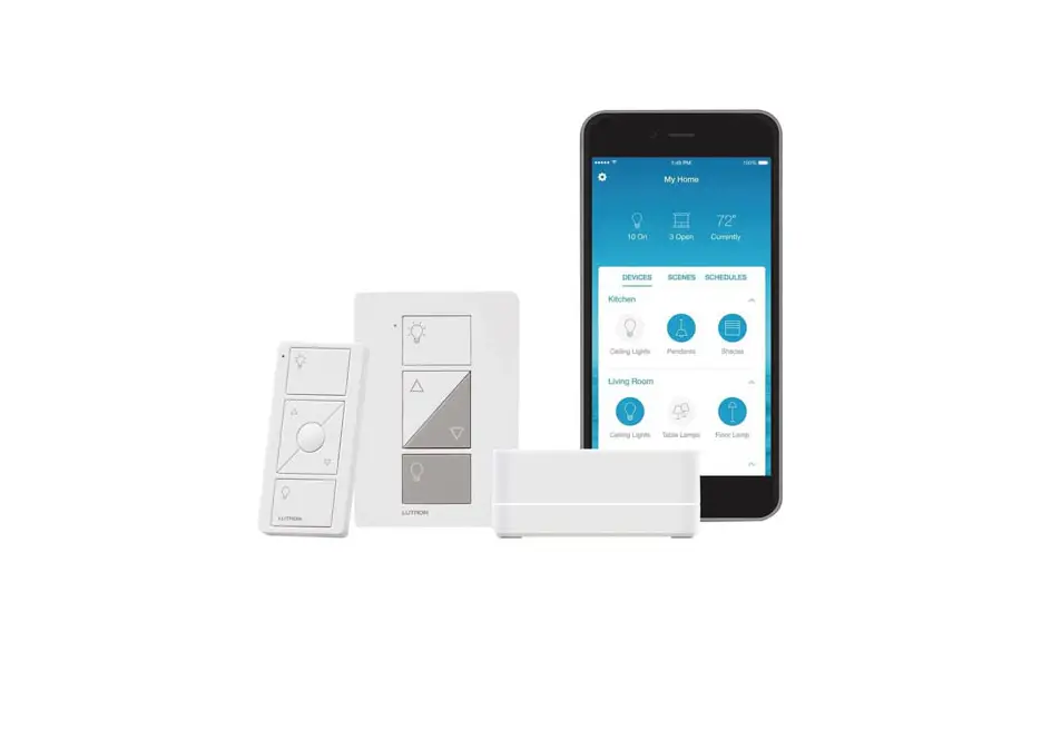 Caseta Lutron Smart Bridge Wireless Quick Start Guide