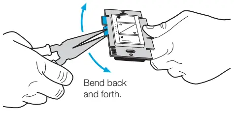 Remove side sections