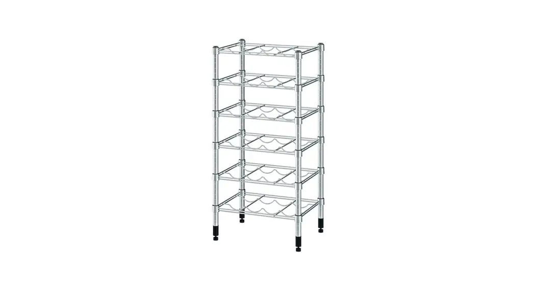 Ikea 300.697.62 Omar Bottle Shelving Unit Galvanized Instruction Manual