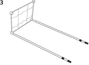 IKEA 300 697 62 Omar Bottle Shelving Unit Galvanized - fig4