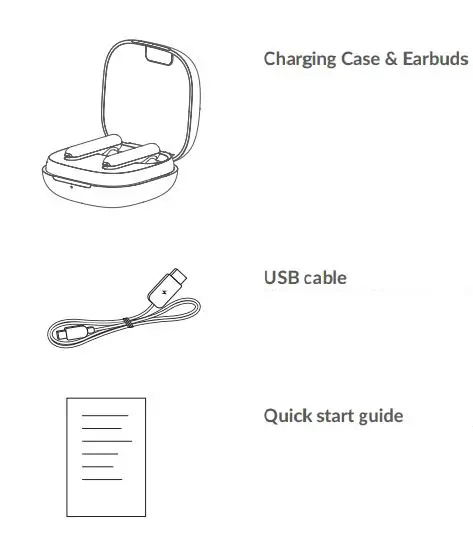 TW10 S150 Move Audio TCL User Guide - What in the box