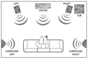 KLH ALBANY II Bookshelf Loudspeaker - black post