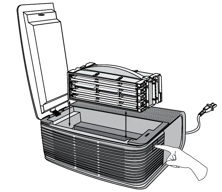 CLEANING THE ELECTROSTATIC COLLECTOR CELL