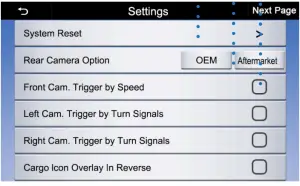 Interface Settings