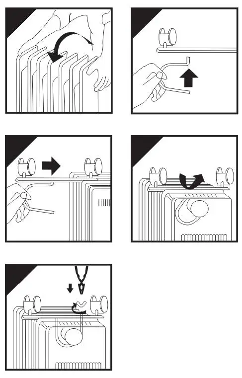 Comfort Zone CZ7007J Electric Oil Filled Radiator fig1