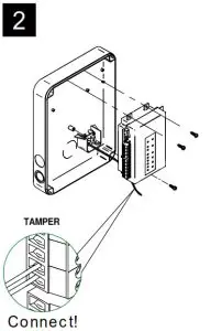 SALTO CU4EB8 XS4 2 0 Controller Expansion Board Without Housing - Mechanical Installation 1