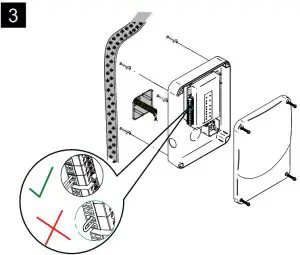 SALTO CU4EB8 XS4 2 0 Controller Expansion Board Without Housing - Mechanical Installation 2
