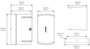 BOSE DM6SE Surface Mount Loudspeaker - Package Contents 2