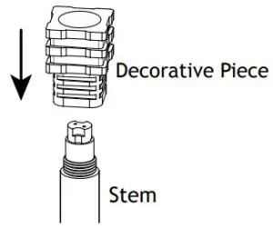AMP Lighting AHT-3517-B-BZ Low Voltage Landscape Lighting - Decorative Piece