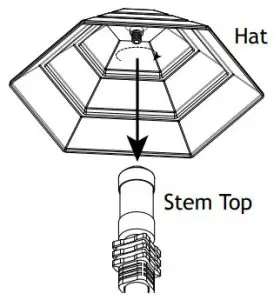 AMP Lighting AHT-3517-B-BZ Low Voltage Landscape Lighting - Install Hat