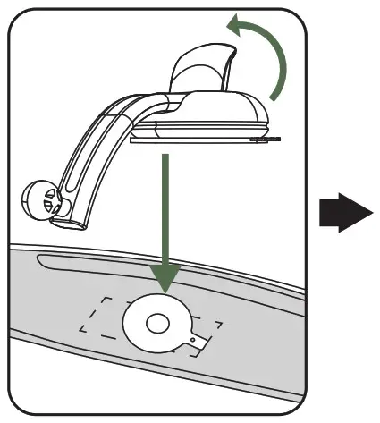 ACEFAST D10 Multi Function Wireless Charging Car Holder- Operation steps 3