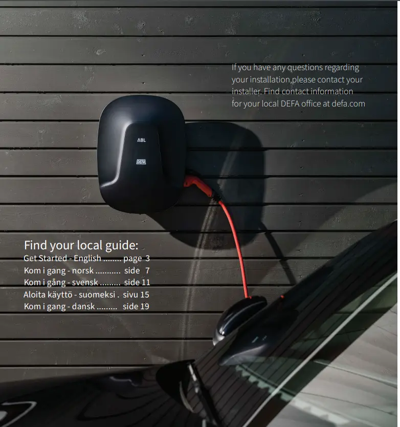 DEFA eRange IQ Smart Charging Station - fig