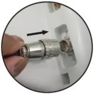 Snap-in connector