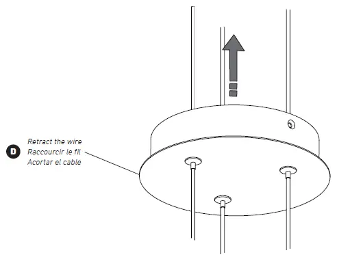 artika RG25WC-BL Optical LED Pendant Light fig 8