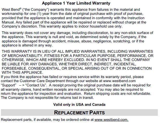 WestBend L5613I Large Capacity Coffee Makers FIG 2