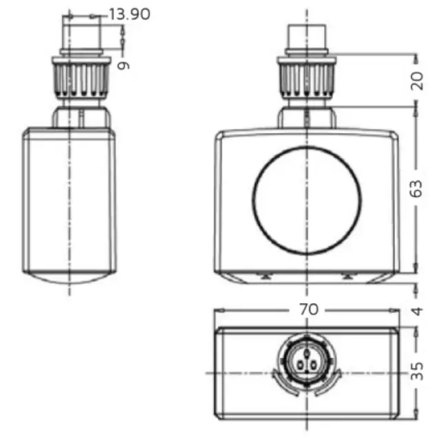 NET LED Motion and Photocell Sensor PIR Movement Detector - fig 1