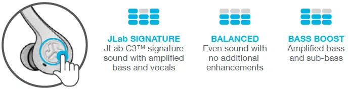 JLAB IFCEBJBAIRSPRTRBLK82 JBuds Air Sport True Wireless Earbuds 5