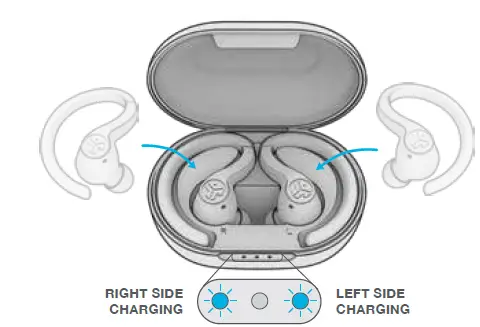 JLAB IFCEBJBAIRSPRTRBLK82 JBuds Air Sport True Wireless Earbuds 6