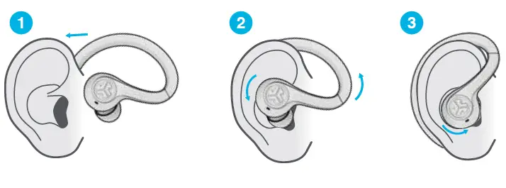 JLAB IFCEBJBAIRSPRTRBLK82 JBuds Air Sport True Wireless Earbuds 8