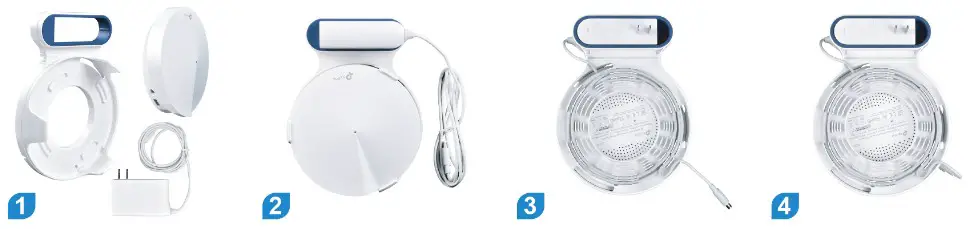 tp link Deco M9 Plus AC2200 Smart Home Mesh WiFi System - Smart Cable 2