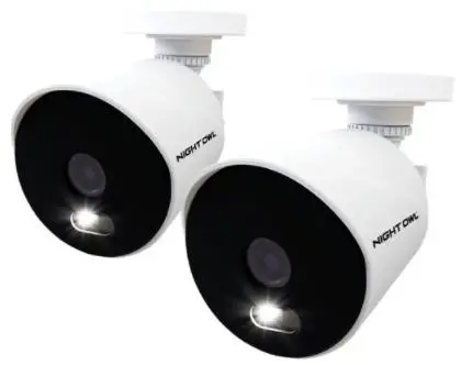 NIGHT OWL DVR-BTD2-81 Wi-Fi IP Camera with Built-in Spotlight