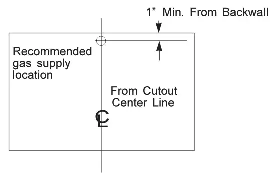 LG LCG3091 Gas Cooktop - from