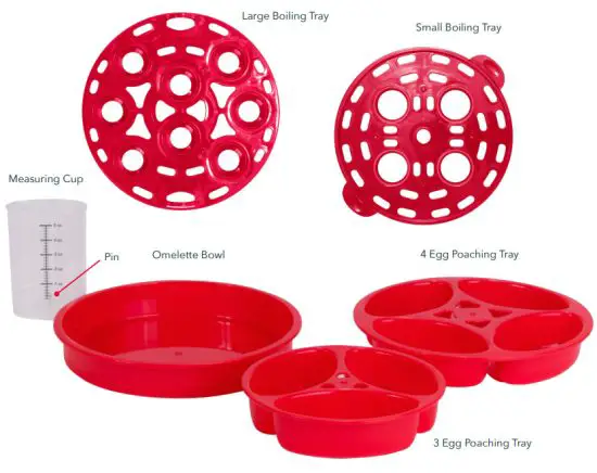 DASH D DEC012 Deluxe Egg Cooker - PARTS 1