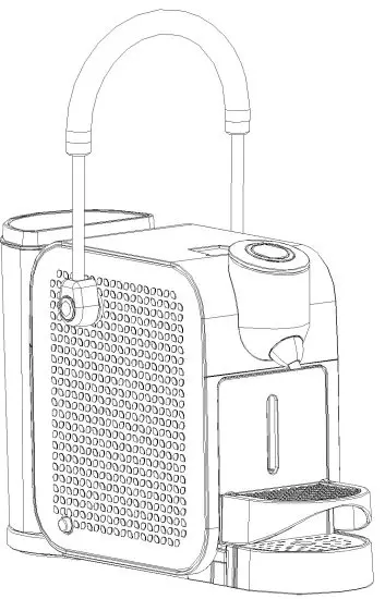Hisense HCM20CDRH Capsule Coffee Machine - INSTRUCTION MANUAL