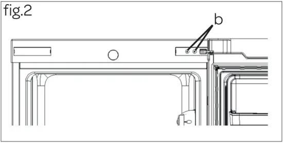 Reversing the door opening