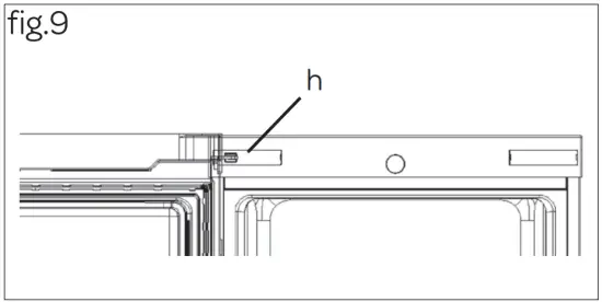 Reversing the door opening