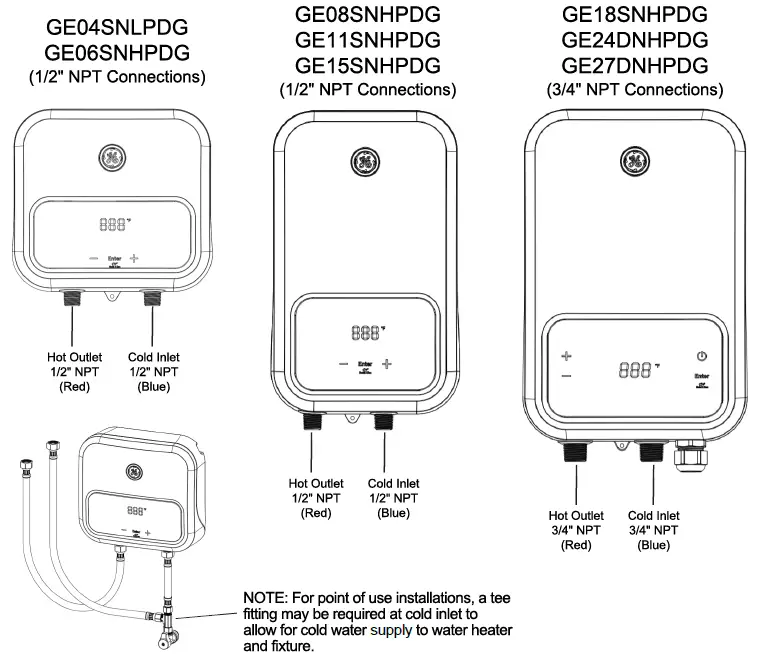 GE APPLIANCES GE06SNHPDG Water Heater-9