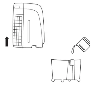 Dimplex- DCEVP20W- 20L -Evaporative -Cooler- fig 8