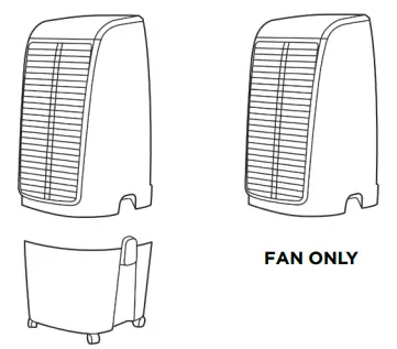 Dimplex- DCEVP20W- 20L -Evaporative -Cooler- fig 9