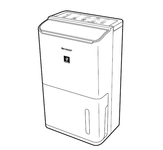 Sharp Dw-d12a Dehumidifier User Manual