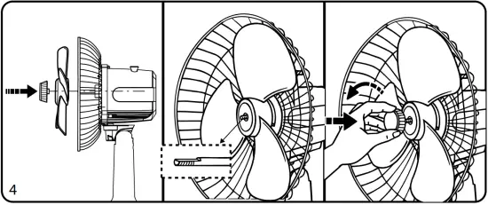 Rowenta VU444xxx Eessntial Plus Stand Fan B 3