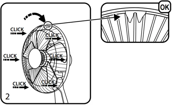 Rowenta VU444xxx Eessntial Plus Stand Fan C 2