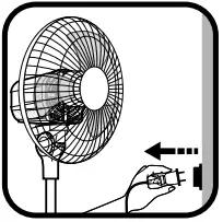 Rowenta VU444xxx Eessntial Plus Stand Fan Clean 1