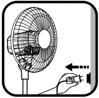 Rowenta VU444xxx Eessntial Plus Stand Fan Clean 6