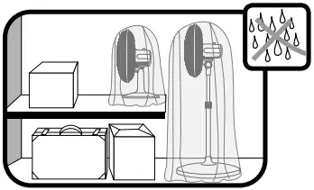 Rowenta VU444xxx Eessntial Plus Stand Fan Clean 7
