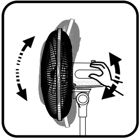 Rowenta VU444xxx Eessntial Plus Stand Fan Power B