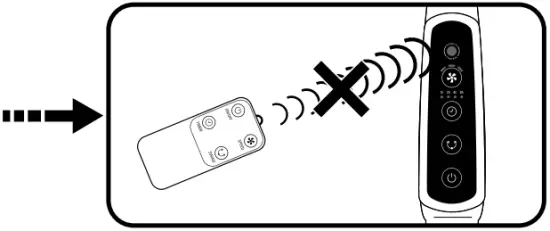 Rowenta VU444xxx Eessntial Plus Stand Fan Remote 7