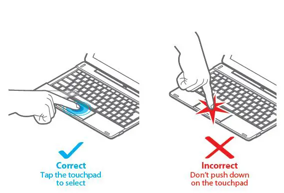 packard bell N1000 CloudBook Computer Tablet Laptop FIG7