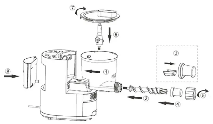 H Koenig IM HOMY90 Pasta Maker Blender-4