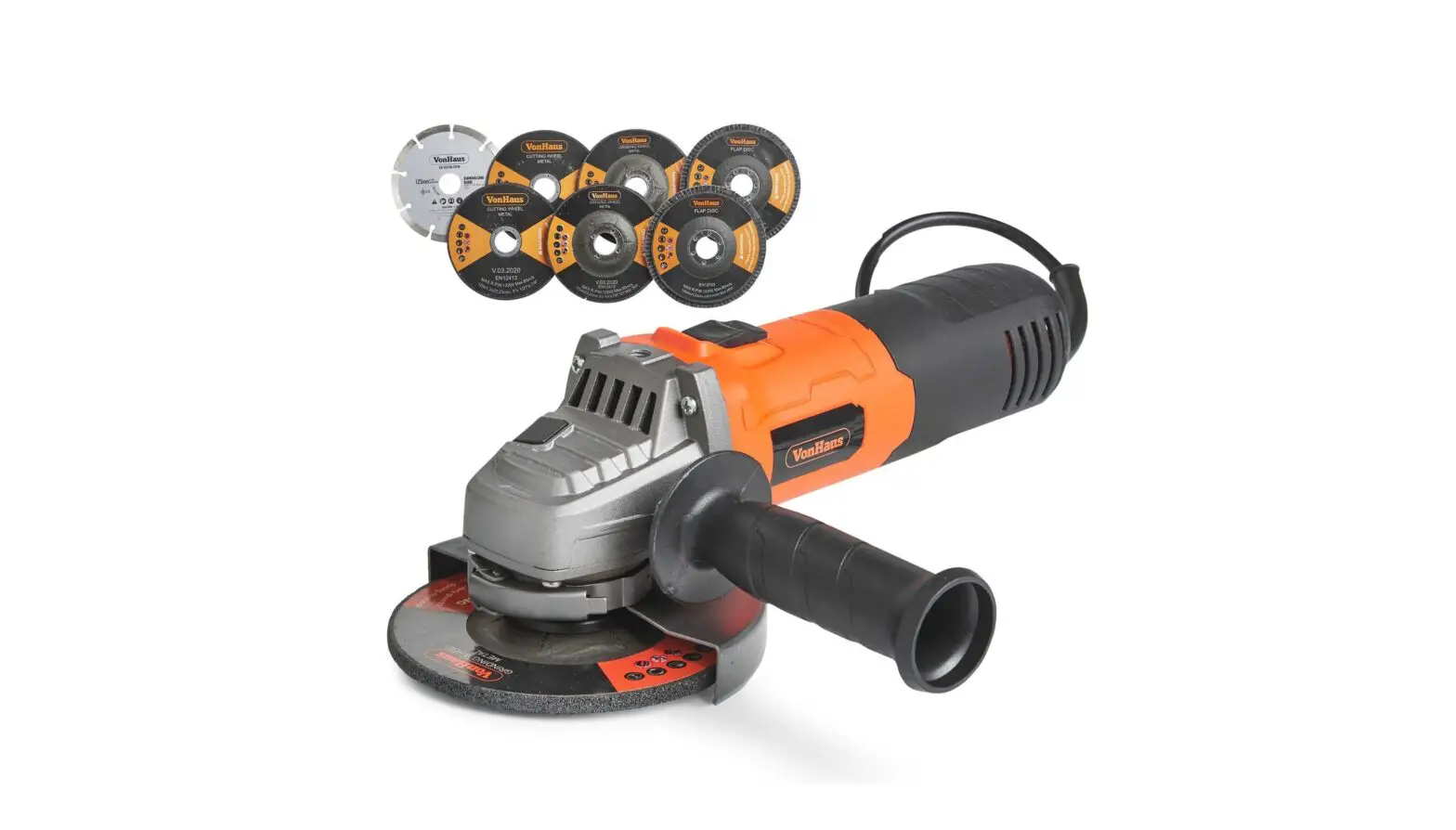 Vonhaus 3500021 900w Angle Grinder Instruction Manual