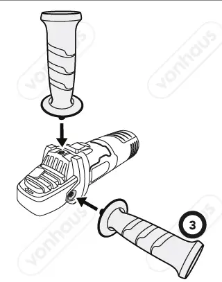 VonHaus-3500021-900W Angle Grinder-FIG-3